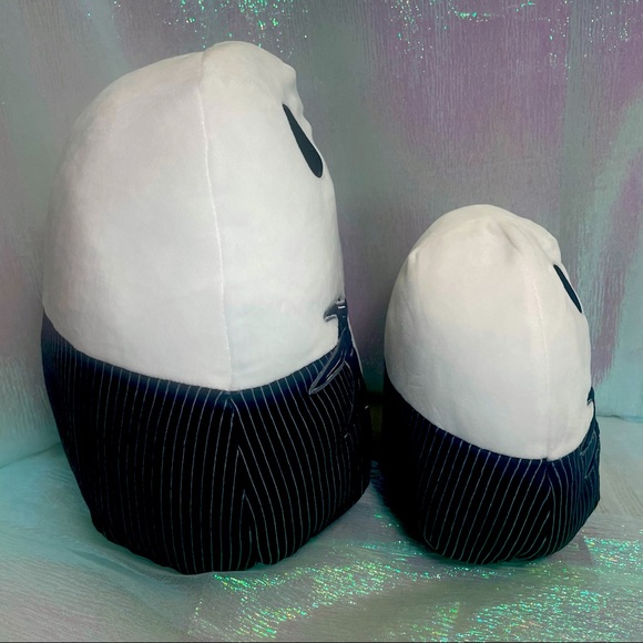 BNWT Set of 2 Jack Skellington Squishmallows 12", 8" - Picture 2 of 6